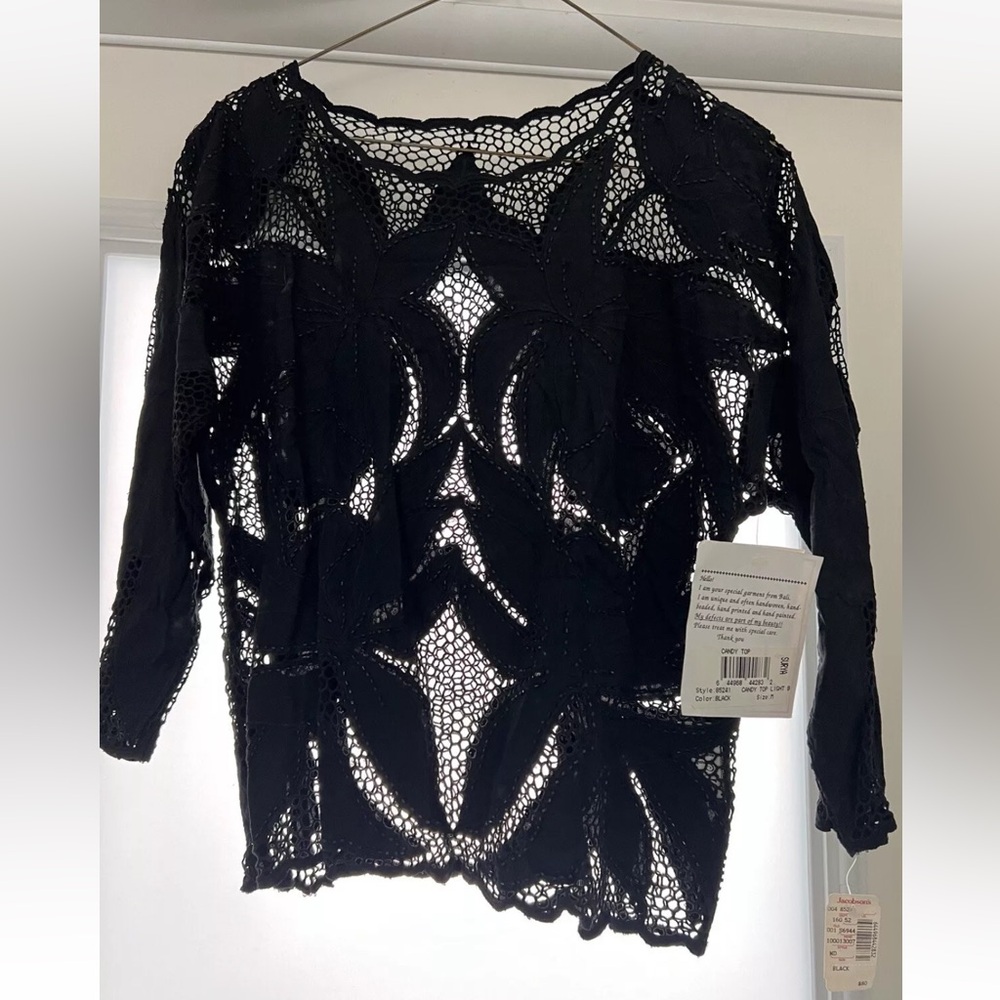 Surya Brand black candy top- Handmade Garment From Bali